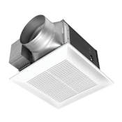 Panasonic WhisperCeiling 380 CFM 3 Sones Ceiling Mounted Energy Star Rated Bath Fan with Built-in Backdraft Damper White